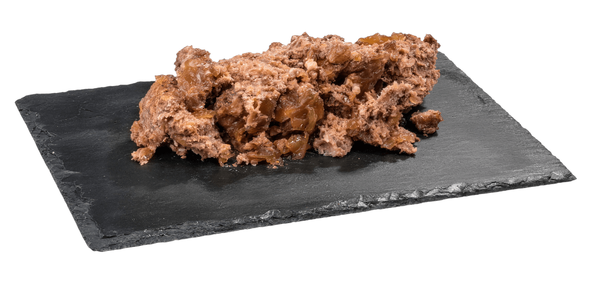 Contents of a Topstein Meat in a Can – Beef on a board